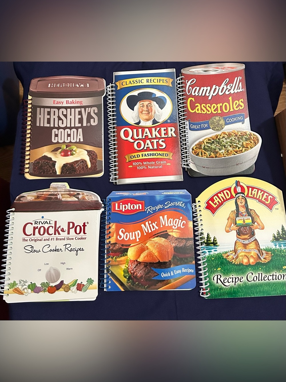 Soup Mix Magic Recipe Book - Blue